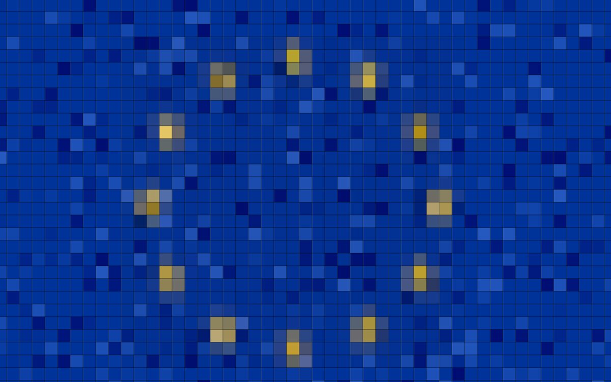 Open source collaborative development showing EU institutions working together